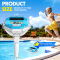 Floating digital pool thermometer